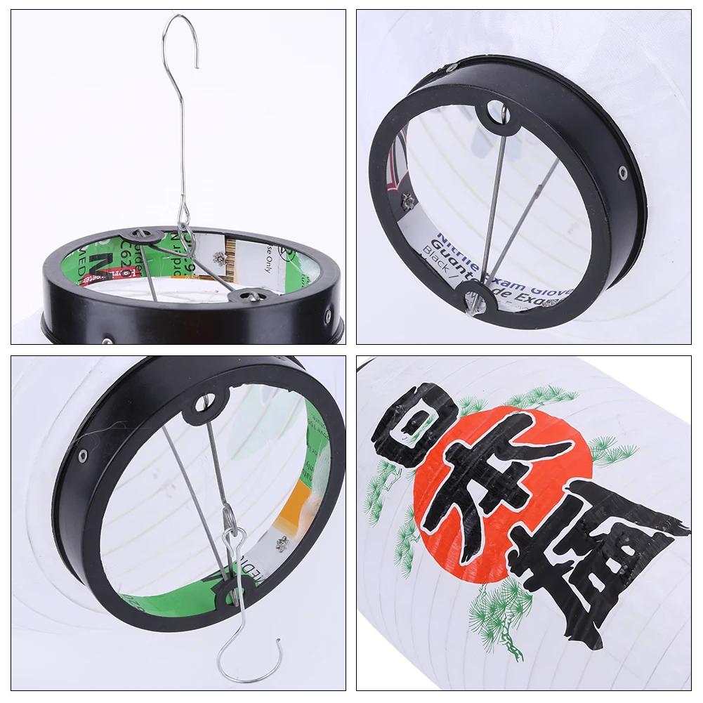 Japanese Style Lanterns 10 inch Traditional Chinese Printing Hanging Lanterns Bistro Ramen Sashimi Sushi Restaurant Decoration
