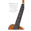 [8-Piece Beginner's Set] ELVIS Elvis Ukulele Concert Size Mahogany Binding Five-O UKULELE [8-Piece Set: Warranty, Tuner, 11-Song Instruction Book, Cho