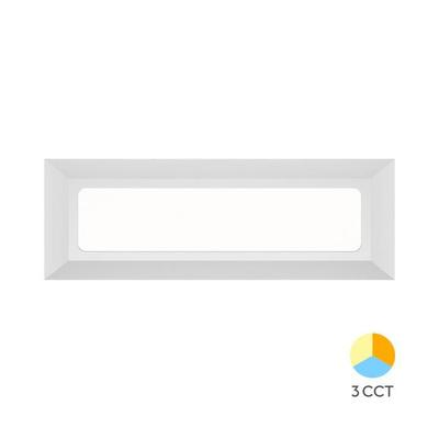 Applique LED murale Vekta-B Braytron 3W 180lm 3en1 Blanc IP65