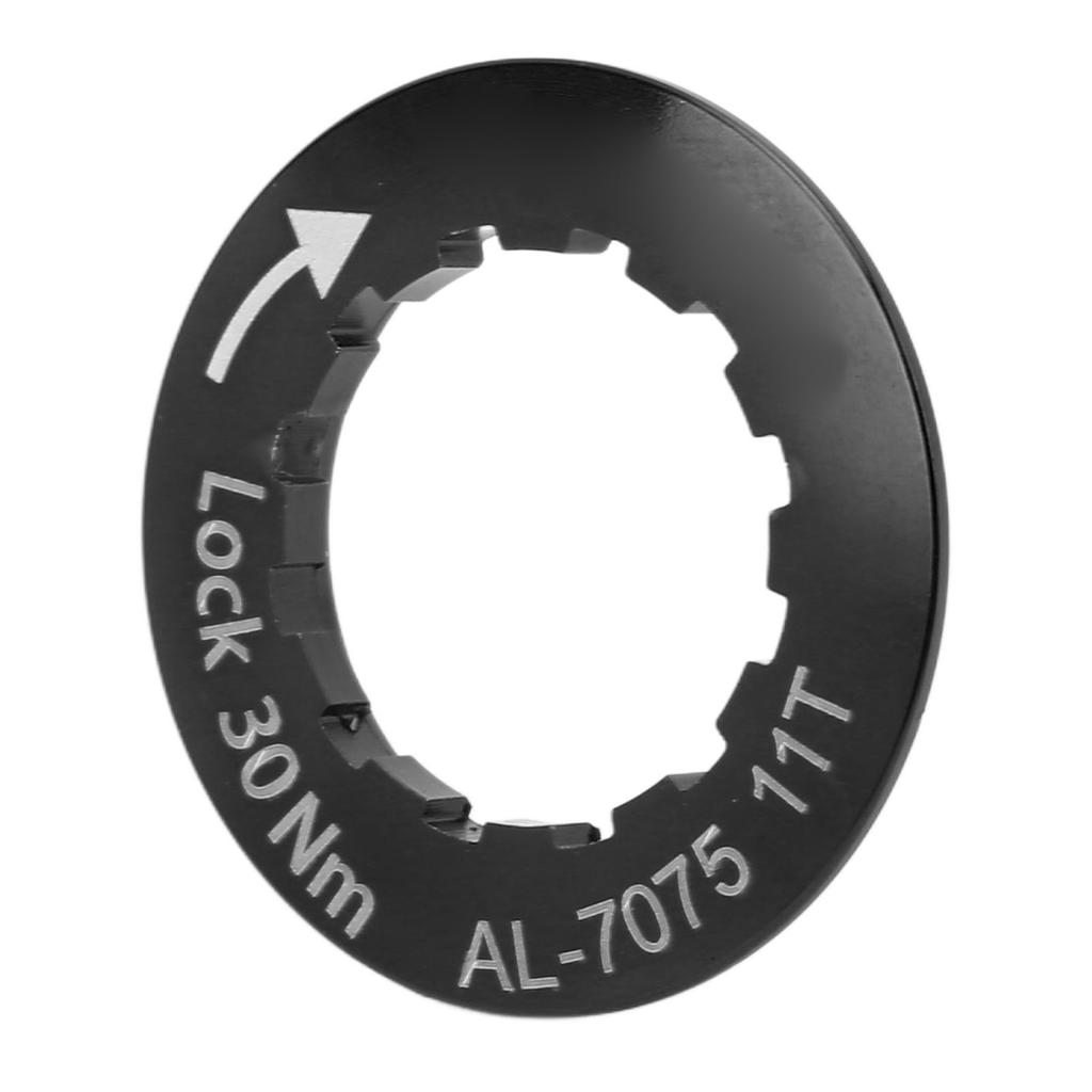 CANSUCC Bicycle Flywheel Lock Cover Aluminum Alloy Cassette Flywheel Locking Cover for Mountain