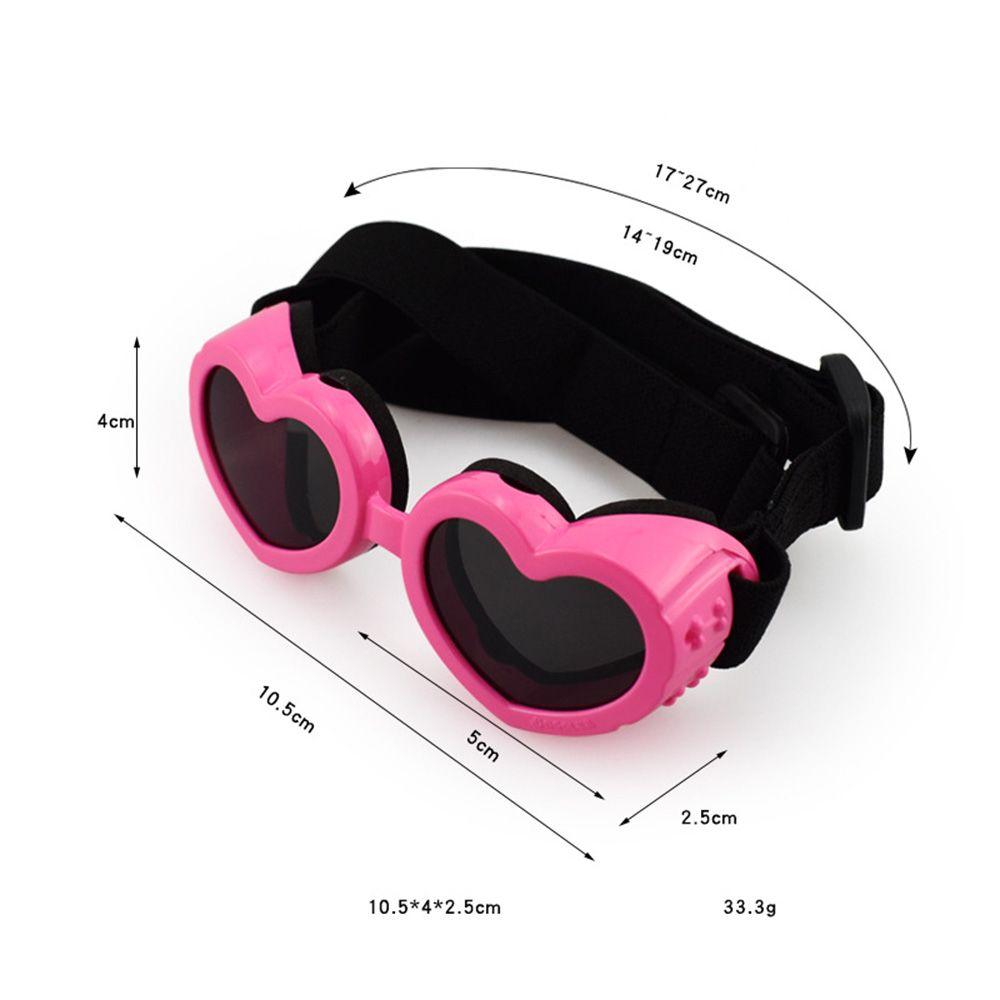 Strap UV Protection Anti-Fog Small Dog Sunglasses Windproof Protection Goggles Windshield