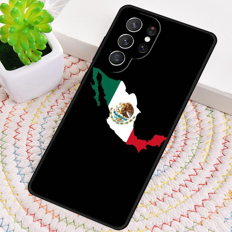 Mexico Flag Mexicanos Silicone Phone Case For Samsung Galaxy Note 10 Pro S26 S25 S24 S23 S22 S21 Plus S25Ultra Capa Cover