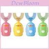 Charming U-shaped Silicone Toothbrush For Kids 2-12y Gentle Oral Care Solution