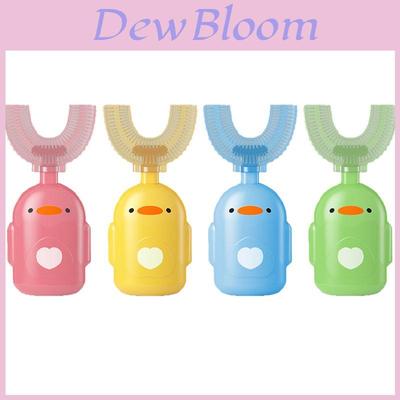 Charming U-shaped Silicone Toothbrush For Kids 2-12y Gentle Oral Care Solution