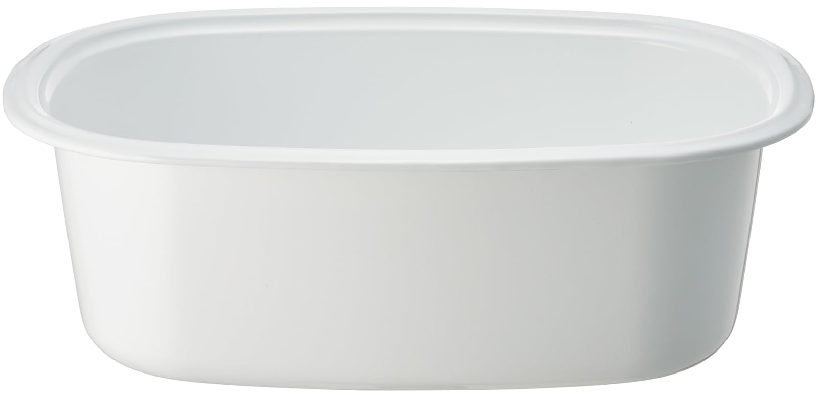 

Noda Horo WA-O 8L Enamel Washtub, Oval, Made in Japan