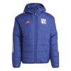 adidas Mens Olympique Lyonnais Full Zip Snug Fit Jacket