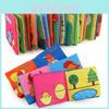 Vibrant Intelligence Development Cloth Bed Cognize Book Educational Toy For Babies