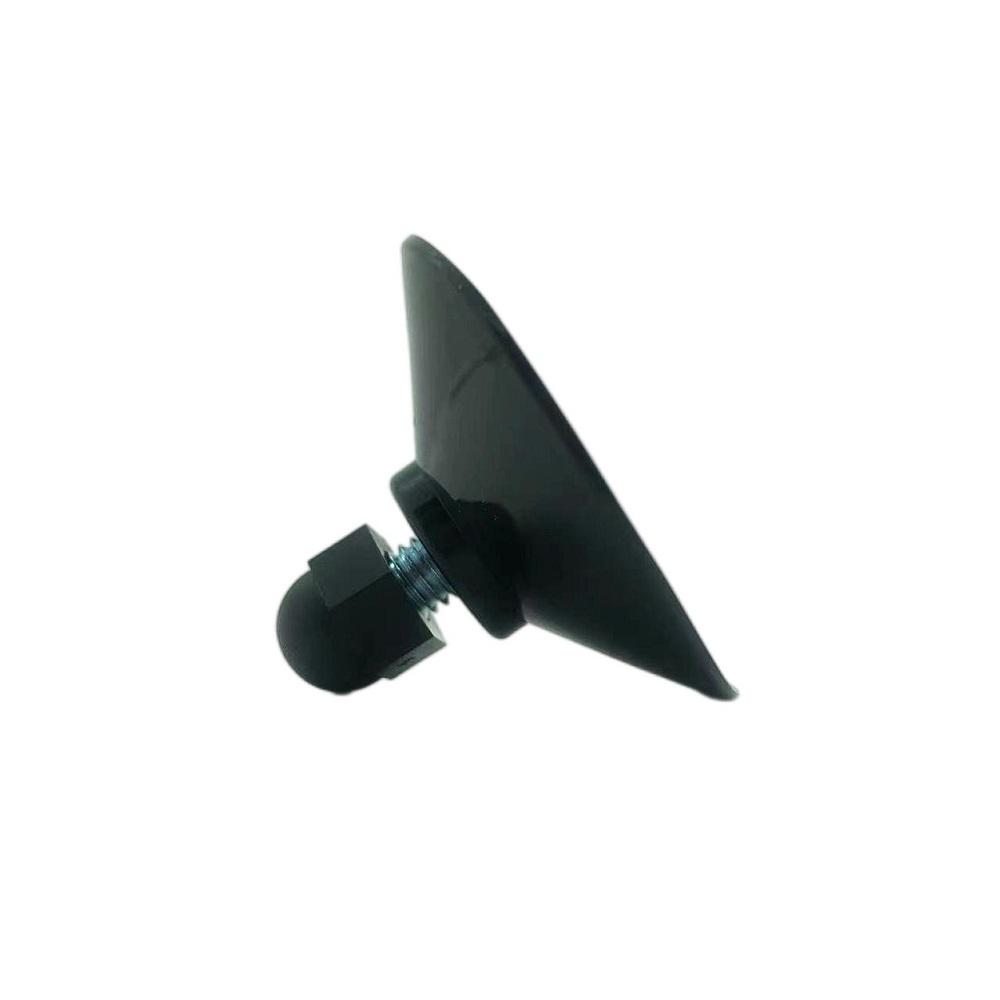 

45 мм Черная вакуумная присоска с винтом Присоска с гайкой Присоска 10 шт.