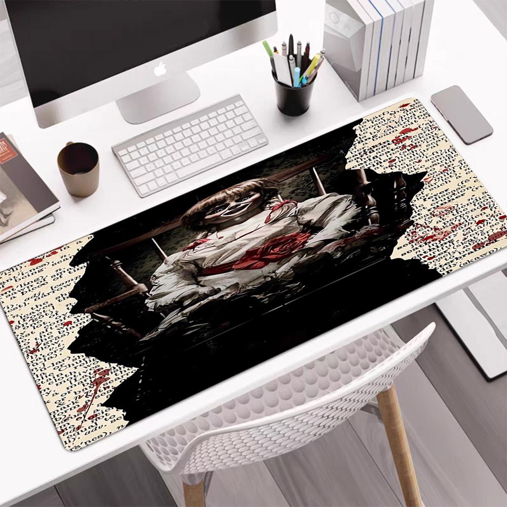 Halloween horror Theme Mouse Pad, Non Slip Rubber Base, Multifunctional Office & Home Decor, Perfect for Workspace Personalization.