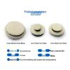 Self-Adhesive Japanese Wool Car Polishing Pad - Scratch Repair & Detailing Disc.