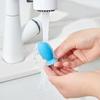 4/8PCS Fish Shape Toothbrush Holder Silicone Standing Toothbrush Storage Rack Portable Travel Toothbrush Head Protector Cover