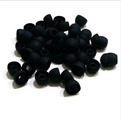20pcs/Set Replacement Silicone Earbud Tips For Skullcandy In-Ear Earphones Clear Black