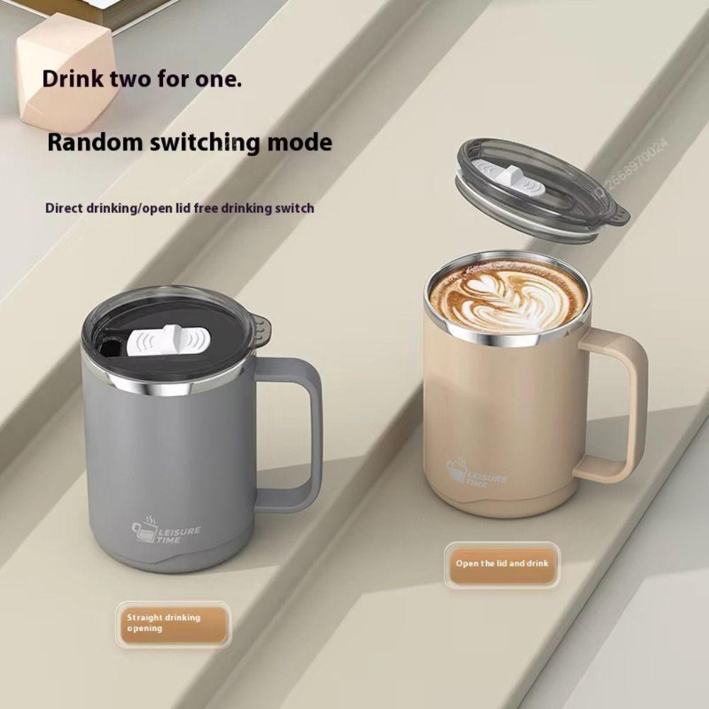 304 Stainless Steel Coffee Cup Anti Scalding Random Cup New Travel Mug