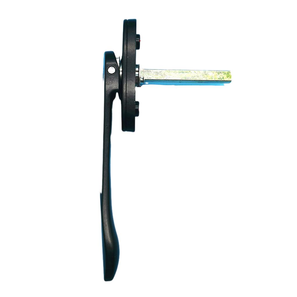 Folding Door Sword-Shaped Thin Handles Wide Compatibility Wide Application Security Casement Handle Gold