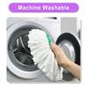 2/3/6pcs Microfiber Mop Replacement Heads For Libman Tornado Spin Mop System Machine Washable Mop Refill Head