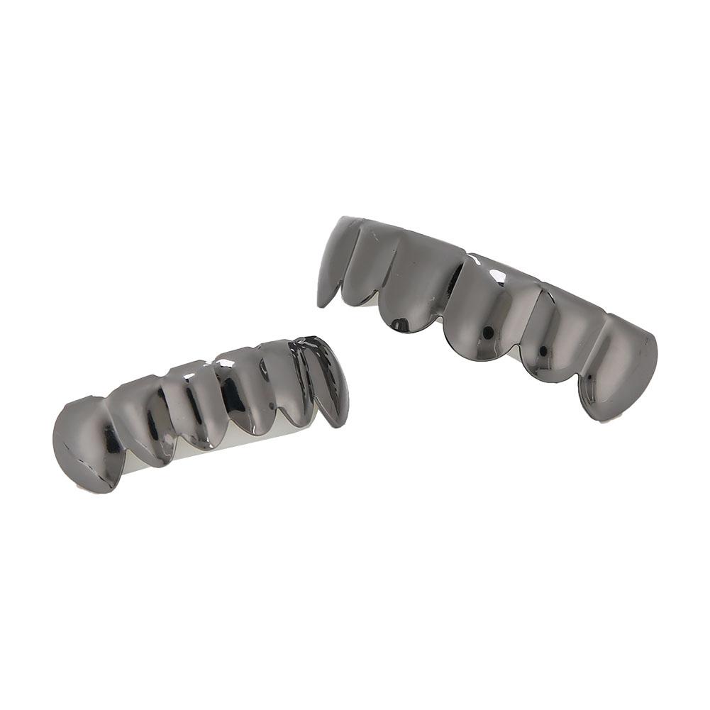 Shiny Teeth Hip Hop Prop Teeth Accessory Decoration for Halloween Party Gift