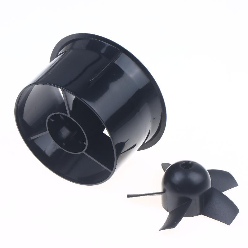 Duct Fan 64Mm 5-Blade No Motor For Rc Edf Jet Airplanes Toy Parts Mounting 3.0Mm Motor Shafts