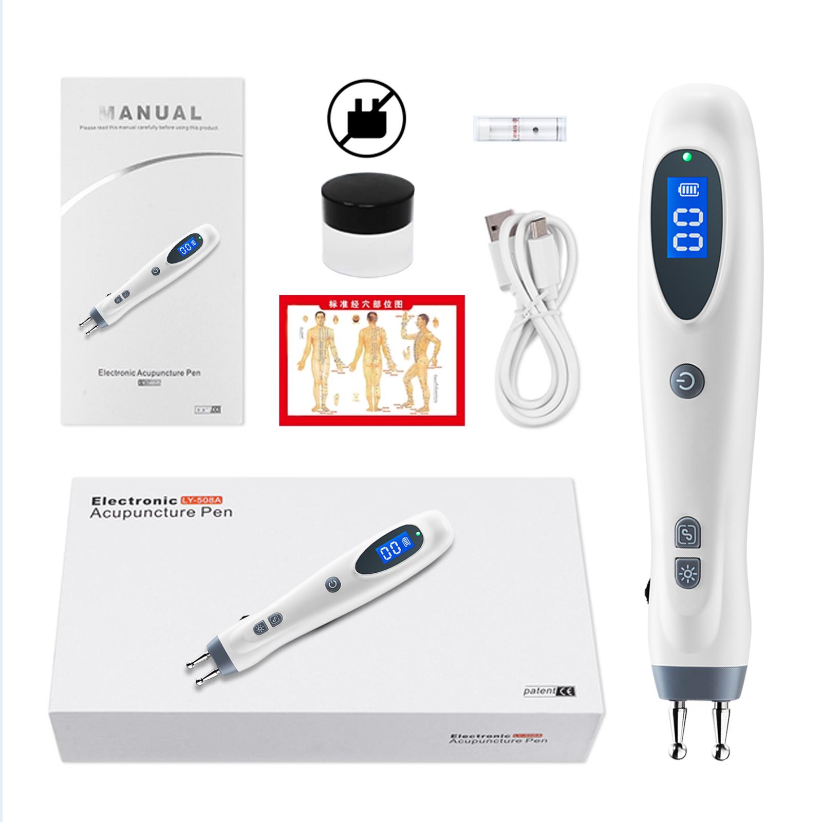 Leawell Electronic Acupuncture Pen Pain Relief Massage Therapy for Meridian Energy Acupressure