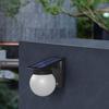 New Cross-border Solar Wall Light Outdoor Waterproof Garden  Villa Garden Decorative Ball Ball Decorative Light