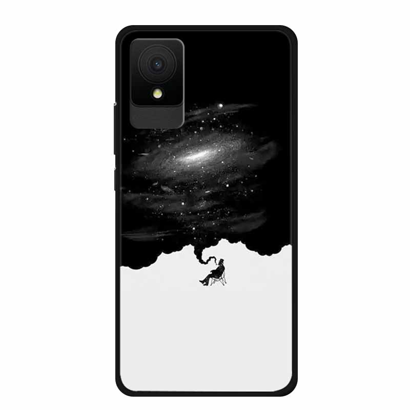 For TCL 501 Case Luxury TPU Soft Silicone Back Cover Phone Cases for TCL501 6 Inches T433D Protective New Bumper Lovely Funda