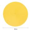 PP Round Hand-woven Placemats  Heat Insulation Mats  Table Mats  Hotel Western Food Mats  Non-slip Mats  Home Decoration