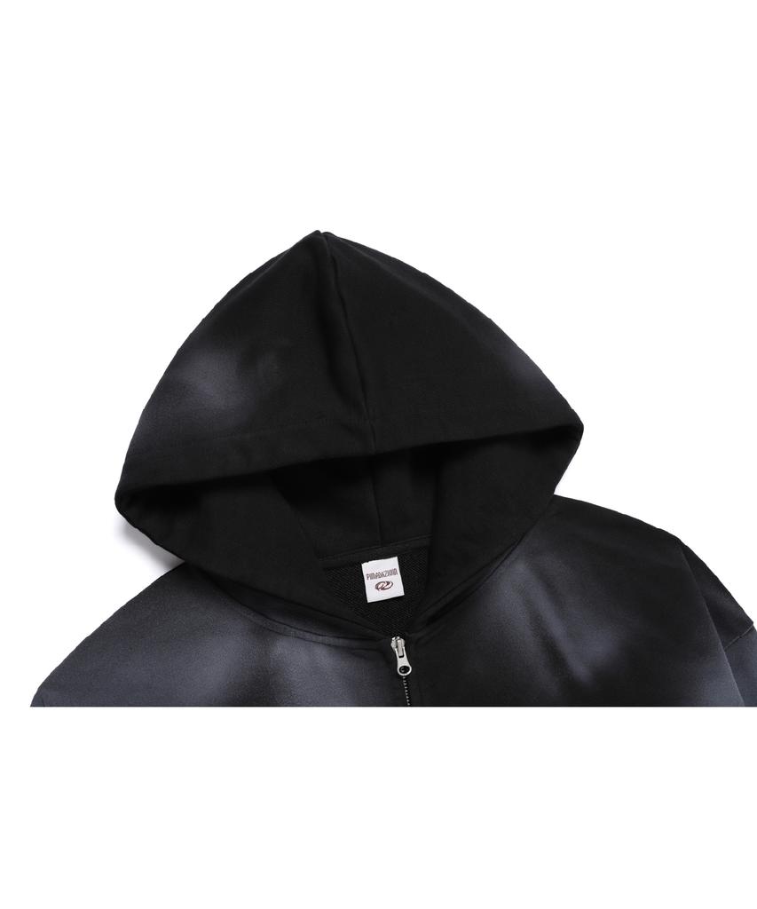 Pimadaziwin Aurora Hood Zip-Up_[Black]