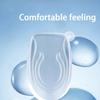 2pcs/4pcs Invisible Elastic Heel Pads Silicone Shock Absorbing Insoles Men's and Women's Arch Support Height Increasing Insoles