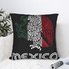 Mexico Soccer Fanart Pillow Case Square Pillow Cover For Living Room Bed Chair Kawaii Cushion Cover