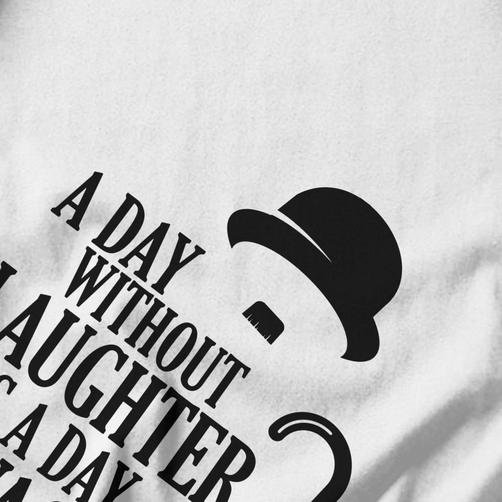 Men T Shirt Charlie Chaplin Comedian 2025 Unique Y2K Graphic Short Sleeve Unisex Clothes T Shirts