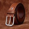 Pásek Pánské Retro první vrstva hovězí kůže Móda Univerzální Běžné Džíny Pásek Pánské