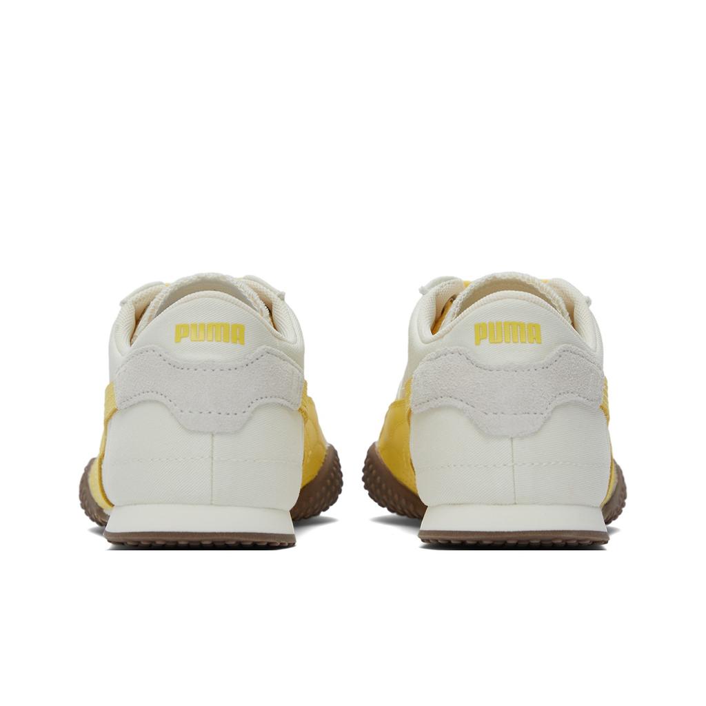 Puma Bella Ut Canvas Mode Vielseitig Bequem Niedrig geschnitten Freizeit Schuhe Herren Sneaker Weiß Gelb 403492-01
