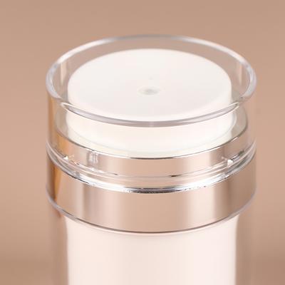 Airless Empty Pump Jar Refillable Creams Gels Lotions Dispenser Travel Leak Proof Cosmetic Container Moisturizer Vacuum Bottle