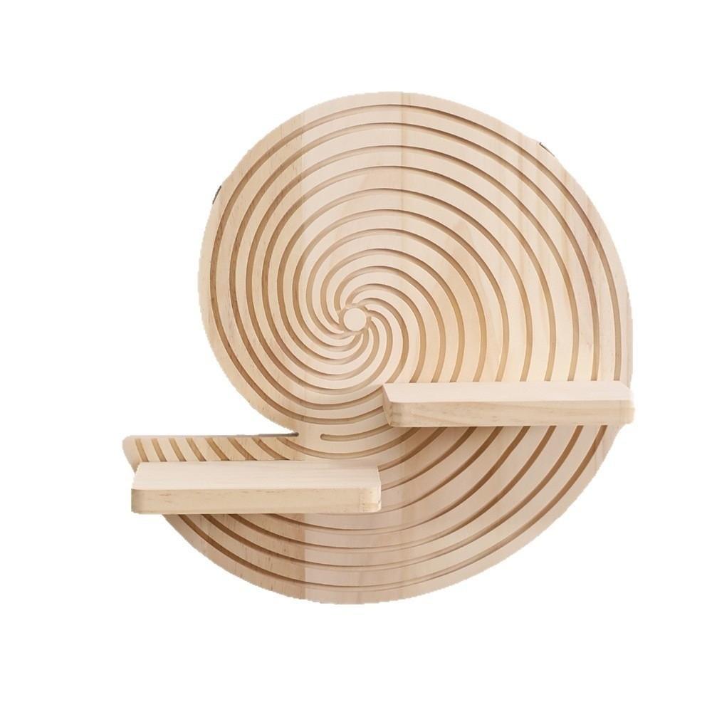Irregularly Shaped Wall-Mounted Planter Shelf Natural Storage Rack Plant Decorative