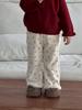 Children's clothing autumn and winter knitted sweater winter clothing children's clothing baby winter clothing girls thickened suit