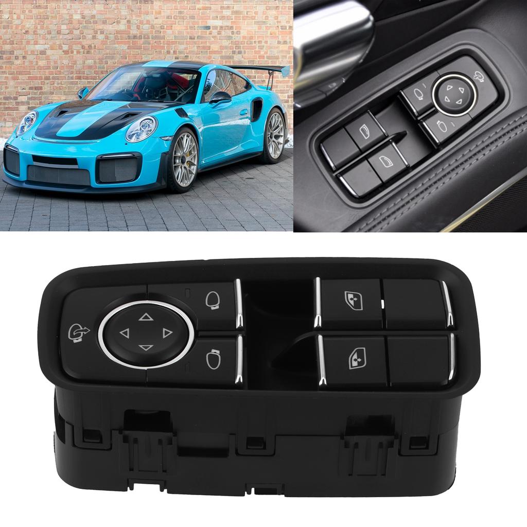 Driver Door Power Window Switch Folding Rearview Mirror Switch 99161315502DML Fit for 911 718 991