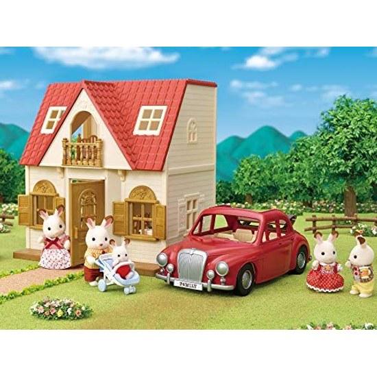 Sylvanian Families Vehicle Fun Outing Family Car V-05 ST Mark Certification 3 years up Toy Dollhouse EPOCH