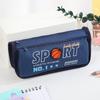 Basketball Baseball Stationery Storage Bag Double-layer School Supplies Pencil Case  Students