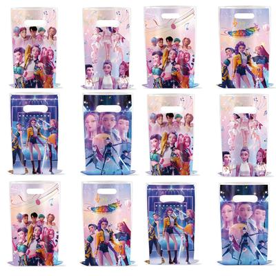 Kinder K-Pop Dämonenjäger Thema Geburtstagsgeschenktüte Süßigkeiten Überraschungstüte für Kindergeburtstag K-Pop Goodie Bags Babyparty