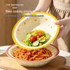 HUAIYI Ceramic Fruit Pattern Deep Plate Set