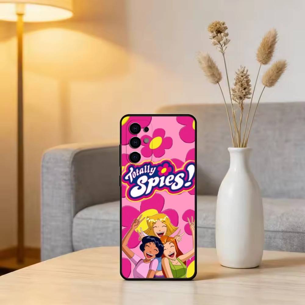 

T-Style Spies Phone Case For Samsung S25,S24,S21,S22,S23,S30,Ultra,S20,Plus,Fe,Soft Silicone Black Cover Samsung S30plus5G