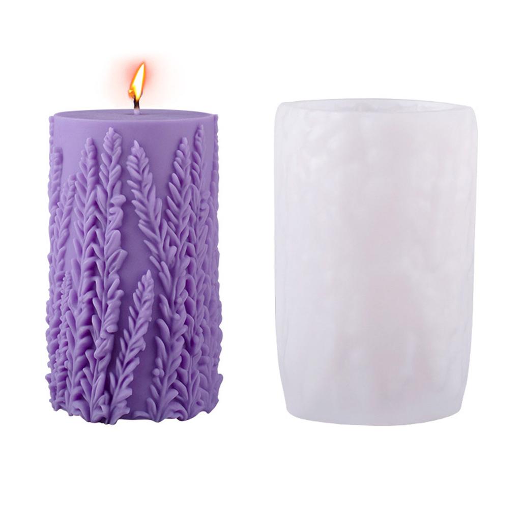 Silicone Molds Flowers Pillar Candle Molds Epoxy Resin Molds Castings Molds Cylinder Relief Molds Plasters Molds