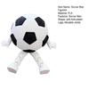 Soccer Man Figurine with Articulated Legs Movable Joints 3D Printed Cartoon Football Man Fidget Toy Desktop