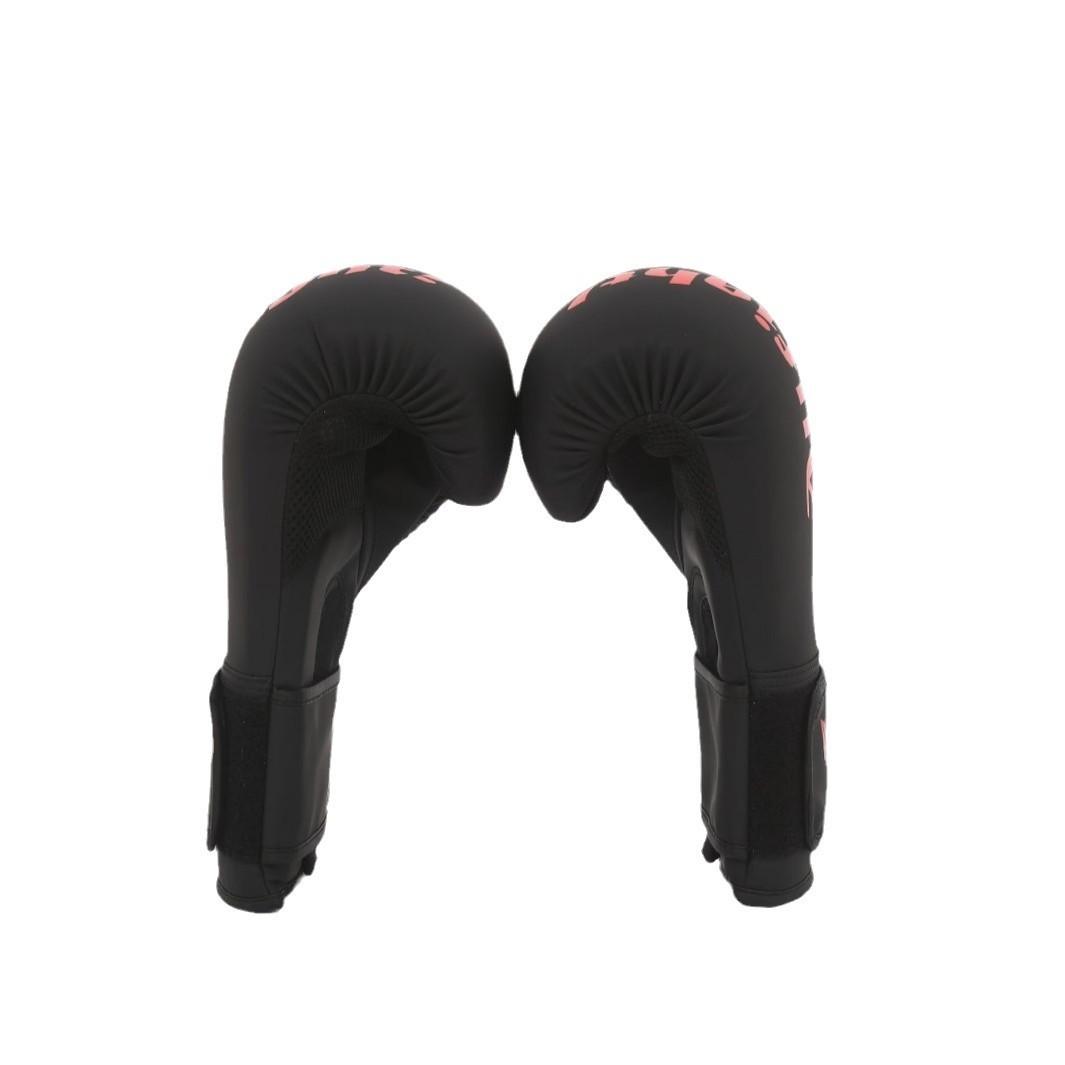 Wholesale IN STOCK Boxing Gloves Bulk Order Available PU Boxing Training Gloves for Gym Club Equipment Supplier 14OZ чёрный