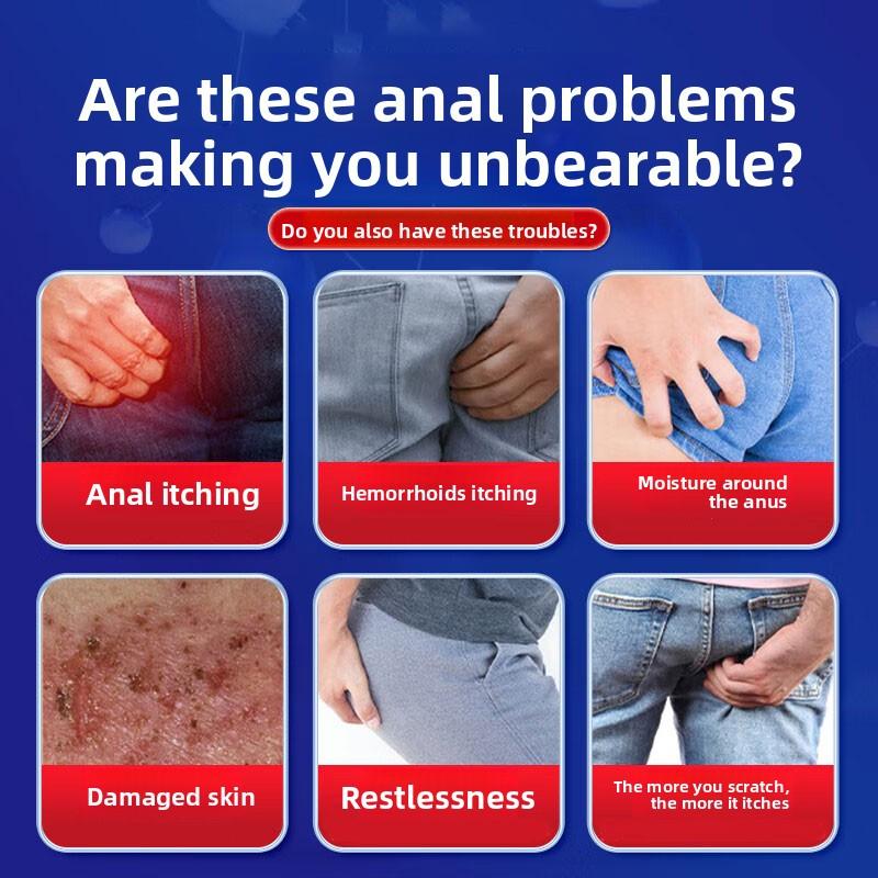 Herbal Itchy Anus Cream - Soothes Discomfort Gentle & Skin-Safe