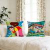 Hheidii cute cushion cover For Pillow Printing Sofa Decoration Home Car Room Coffee Shop Office Nordic Simplicity