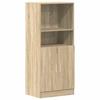VidaXL Armoire de cuisine chêne sonoma 57x41,5x131,5cm bois ingénierie 860123