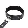 Bondage Restraint Kit Adjustable Collar Wrist Cuffs Durable PU Leather Fetish Play Set for Adult Couples
