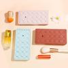 New Style Desktop Organizer Silicone Lipstick Storage Rack Cosmetic Makeup Box Eyebrow Pencil Display Brush Lipstick