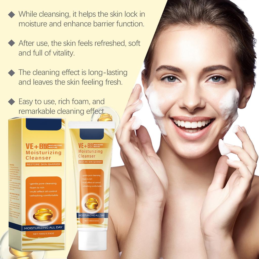 Nourishing Cleanser Facial Skin Daily Clean Gentle Moisturizing Refreshing Skin Care