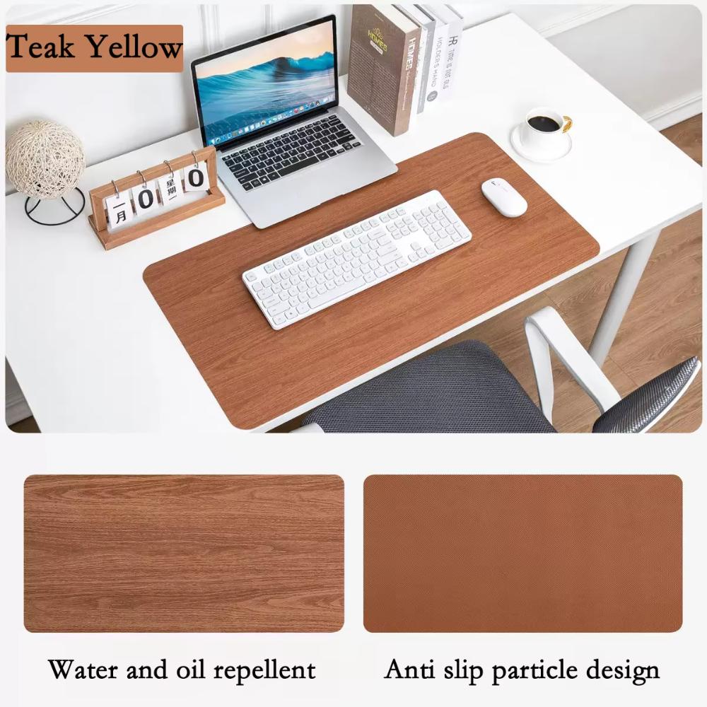 Deskpad PU Mousepad Anti-slip Office Carpet Quality Computer Mouse Pad Office 60x30 cm